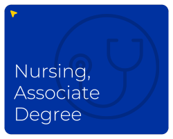 Selectable image labeled Nursing, Associate Degree.